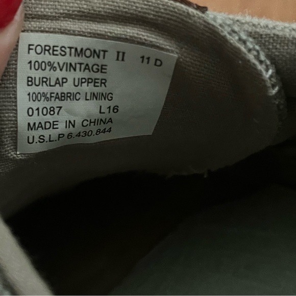 POLO RALPH LAUREN FORESTMONT II BURLAP SNEAKER - Picture 11 of 11